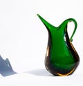 Murano vase green