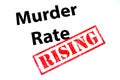 Murder Rate Rising Royalty Free Stock Photo