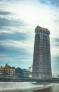 Murdeshwar rajagopuram temple entrance with flat sky