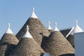 Murge (Apulia, italy) - Trulli Royalty Free Stock Photo