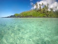 Muri Lagoon Rarotonga Cook Islands Royalty Free Stock Photo