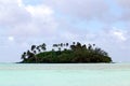 Muri Lagoon in Rarotonga Cook Islands Royalty Free Stock Photo