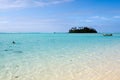 Muri Lagoon in Rarotonga Cook Islands Royalty Free Stock Photo