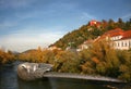 Murinsel Graz Royalty Free Stock Photo