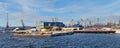 Murmansk commercial sea port