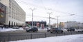 Murmansk, Five Corners Square.