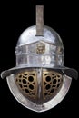 Murmillo-class gladiator helmet