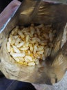 Murmure mix bhel in the packet.