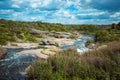 The murmuring waters of the Tokovsky waterfall in Ukraine.