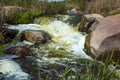 The murmuring waters of the Tokovsky waterfall in Ukraine.