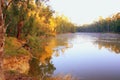 Murray River Sunset Royalty Free Stock Photo