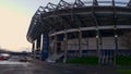 Murrayfield stadium in Edinburgh - home of rugby and football - EDINBURGH, SCOTLAND - JANUARY 10, 2020