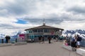 Piz Gloria revolving restaurant on top of Schilthorn