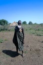 Mursi tribe woman Omo valley, Ethiopia