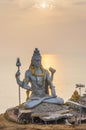 The statue of great Lord Shiva in Murudeshwar Temple.