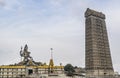 Murudeshwar - Shiva and Temple Tower with sky background