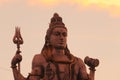 Murudeshwar Temple at sunset - Lord Shiva - Gopura - India religious trip - Hindu religion Royalty Free Stock Photo