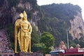 Murugan statue at the Batu Caves, Kuala Lumpur Royalty Free Stock Photo
