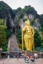 Murugan statue in Batu caves temple, Kuala Lumpur, Malaysia Royalty Free Stock Photo