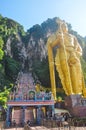 Murugan Temple Batu Caves is a famous attraction for tourism in Malaysia
