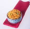 murukku or traditional indian snack on background. Royalty Free Stock Photo