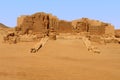 Musawwarat es-Sufra - Meroitic temple complex in modern Sudan. Royalty Free Stock Photo