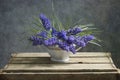 Muscari flowers