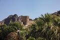 Muscat ancient fortress building, Oman Royalty Free Stock Photo