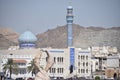 Muscat Corniche Detail with Masjid Al Rasool Mosque