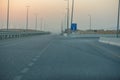 Muscat express way exit lane road, Oman