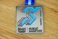 Muscat Marathon running medal , Oman