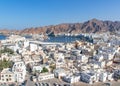 Muscat. Oman. The Muttrah corniche Royalty Free Stock Photo