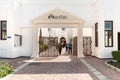 Entrance of Bait Al Zubair Museum located in old Muscat od Sultanate of Oman