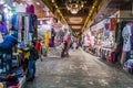 MUSCAT, OMAN - FEBRUARY 22, 2017: People shopping in Muttrah souq in Muscat, Om