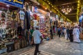 MUSCAT, OMAN - FEBRUARY 22, 2017: People shopping in Muttrah souq in Muscat, Om