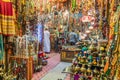 MUSCAT, OMAN - FEBRUARY 22, 2017: Shop in Muttrah souq in Muscat, Om