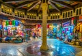 MUSCAT, OMAN, NOVEMBER 1, 2016: View of the Muttrah souq in Muscat, Oman....IMAGE