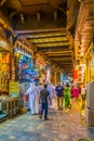 MUSCAT, OMAN, NOVEMBER 1, 2016: View of the Muttrah souq in Muscat, Oman....IMAGE