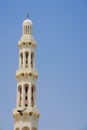 Muscat, Oman - Sultan Qaboos Grand Mosque Minaret Royalty Free Stock Photo