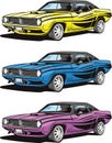 Muscle car Royalty Free Stock Photo