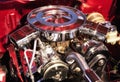 Muscle Car Engine Royalty Free Stock Photo