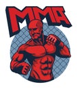 Muscle fighter man