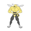 Muscle wasp draw