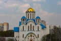 Muscovites visit church on the eve of a religious holiday of orthodox Easter