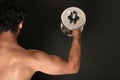 Muscular body builder Royalty Free Stock Photo