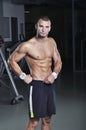 Muscular Male Model With Perfect Body Posing Royalty Free Stock Photo