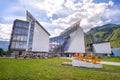 MuSe museum in Trento Museum of Natural History designed by Renzo Piano Royalty Free Stock Photo