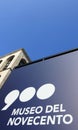 Museo del Novecento Royalty Free Stock Photo