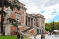 Museo del Prado building in Spanish capital Madrid Royalty Free Stock Photo