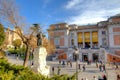 Museo Del Prado in Madrid, Spain Royalty Free Stock Photo